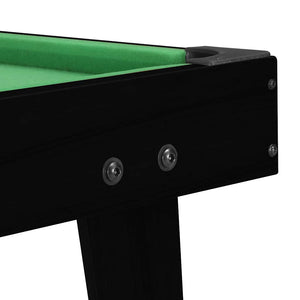 Mini Billardtisch - 3ft Schwarz & Grün