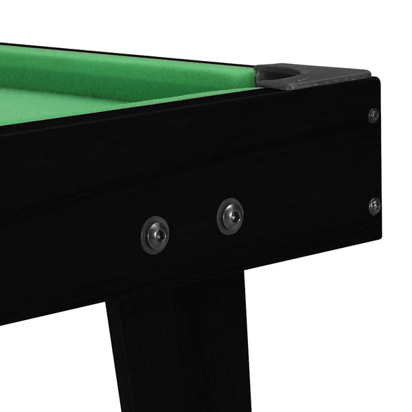 Mini Billardtisch - 3ft Schwarz & Grün