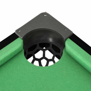 Mini Billardtisch - 3ft Schwarz & Grün