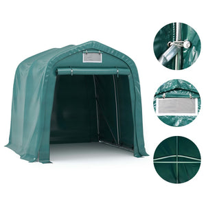 Garagenzelt PVC 2,4x2,4 m Grün