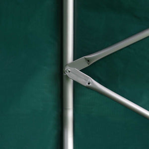 vidaXL Abri de pâturage en PVC 3,7x3,7 m Vert