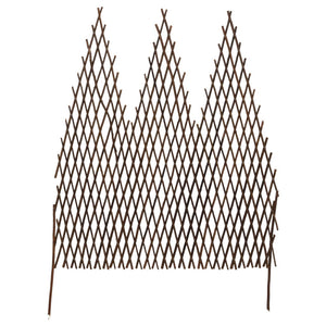 Garten-Rankzaun 5 Stk. 170x105 cm Weide
