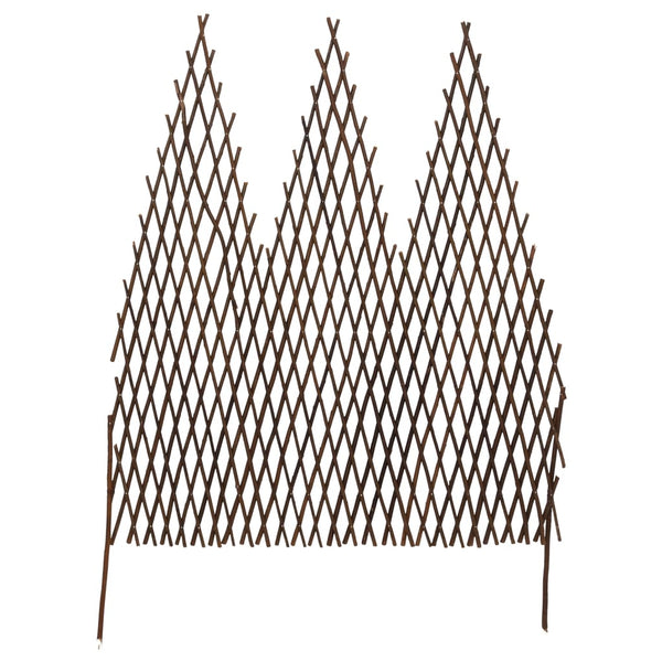 Garten-Rankzaun 5 Stk. 170x105 cm Weide