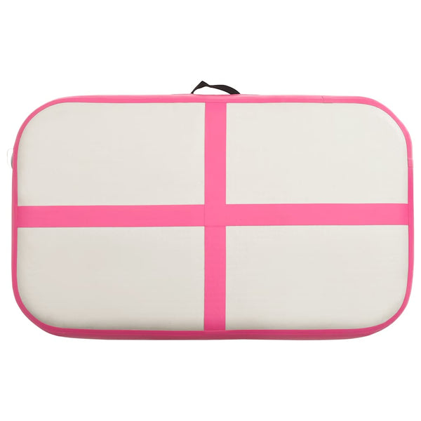 Aufblasbare Gymnastikmatte 60x100cm - Rosa