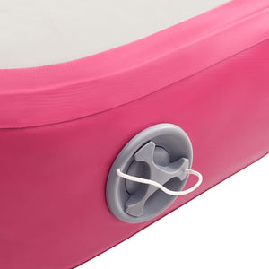 Aufblasbare Gymnastikmatte 60x100cm - Rosa