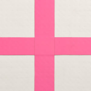 Aufblasbare Gymnastikmatte 60x100cm - Rosa