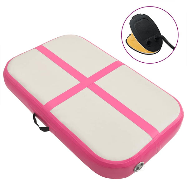 Aufblasbare Gymnastikmatte 60x100 Rosa