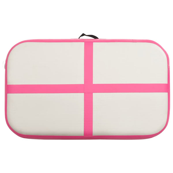 Aufblasbare Gymnastikmatte 60x100 Rosa