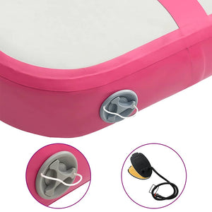 Aufblasbare Gymnastikmatte 60x100 Rosa
