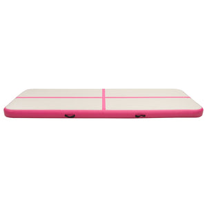 Aufblasbare Gymnastikmatte 300x100 Rosa