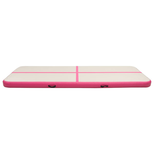 Aufblasbare Gymnastikmatte 300x100 Rosa