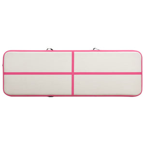 Aufblasbare Gymnastikmatte 300x100 Rosa
