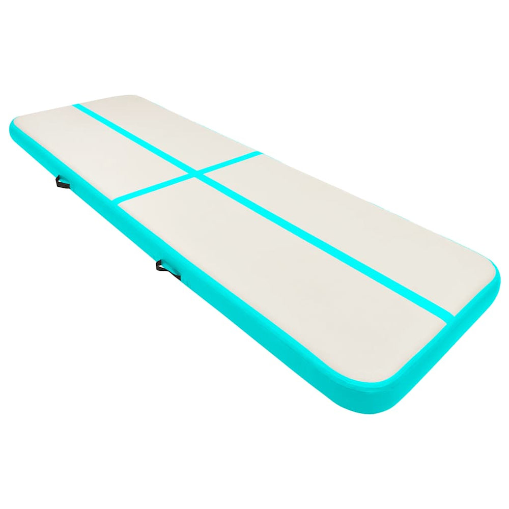 Aufblasbare Gymnastikmatte 300x100x15cm mit Pumpe