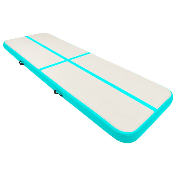 Aufblasbare Gymnastikmatte 300x100x15cm mit Pumpe