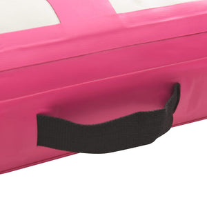 Aufblasbare Gymnastikmatte 600x100x15cm Rosa