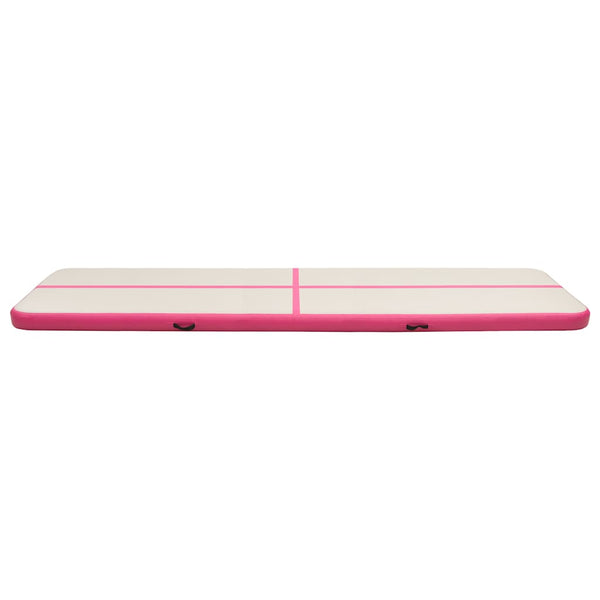 Aufblasbare Gymnastikmatte 700x100x15cm Rosa