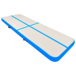 Aufblasbare Gymnastikmatte 300x100 Blau