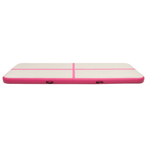 Aufblasbare Gymnastikmatte 500x100x20cm Rosa