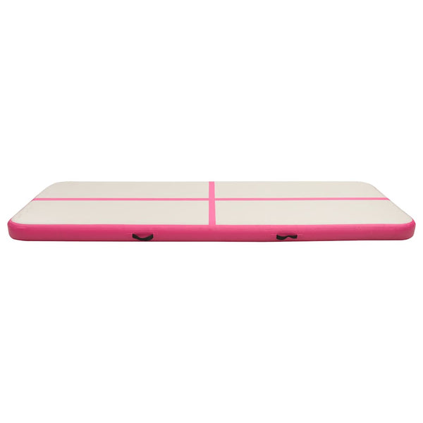 Aufblasbare Gymnastikmatte 500x100x20cm Rosa