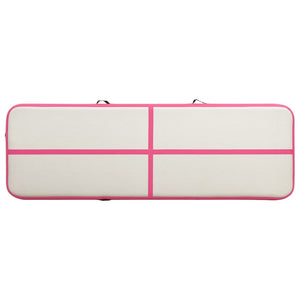 Aufblasbare Gymnastikmatte 500x100x20cm Rosa