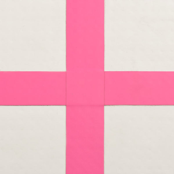 Aufblasbare Gymnastikmatte 500x100x20cm Rosa