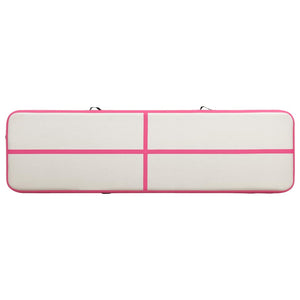 Aufblasbare Gymnastikmatte 600x100 Rosa