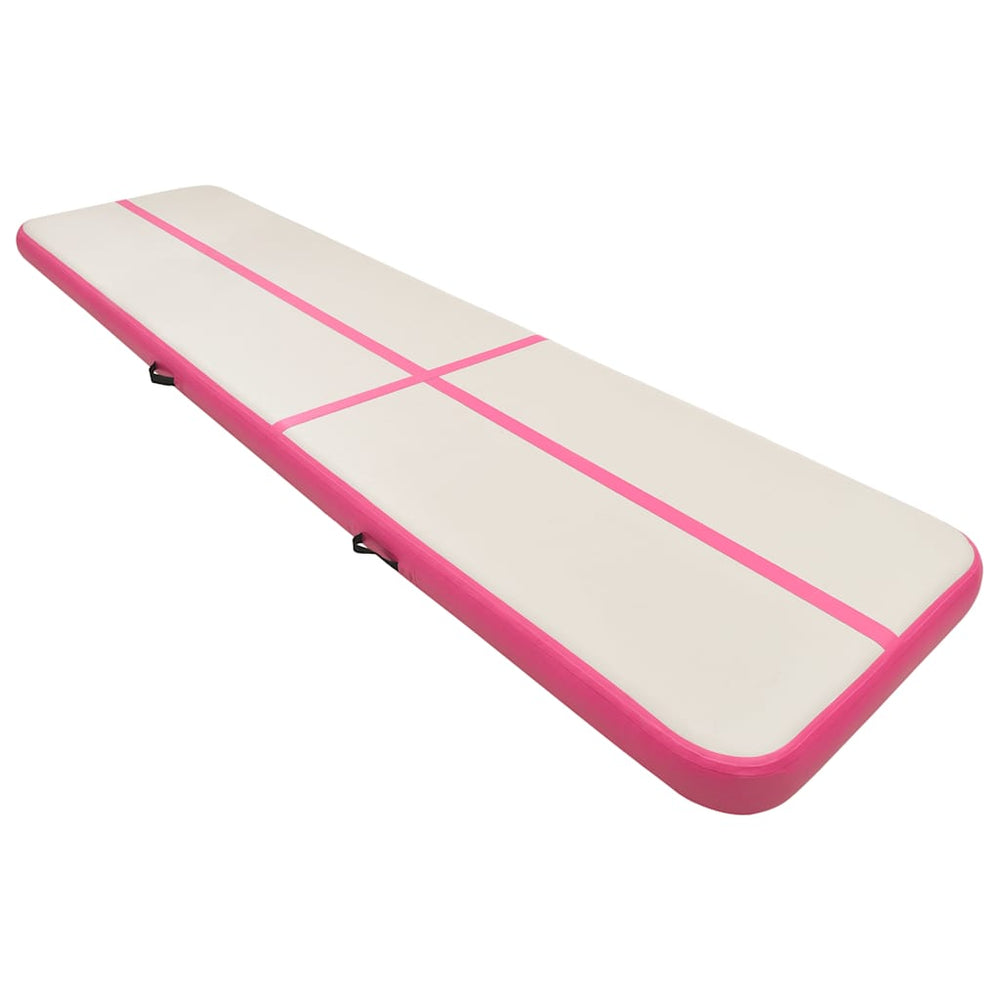 Aufblasbare Gymnastikmatte 700cm Rosa