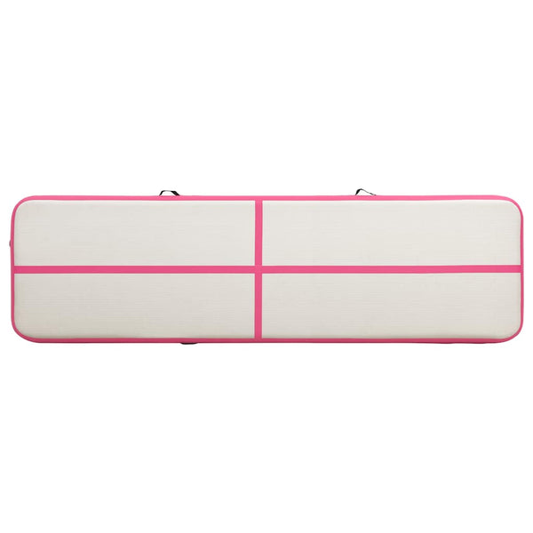 Aufblasbare Gymnastikmatte 700cm Rosa