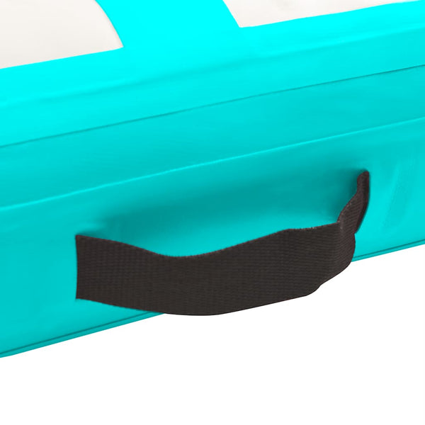 Aufblasbare Gymnastikmatte 800x100x20cm Grün