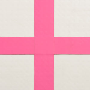 Aufblasbare Gymnastikmatte 200x200x15cm Rosa