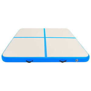 Aufblasbare Gymnastikmatte 200x200 Blau