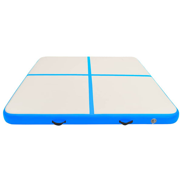 Aufblasbare Gymnastikmatte 200x200 Blau