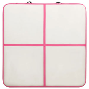 Aufblasbare Gymnastikmatte 200x200 Rosa