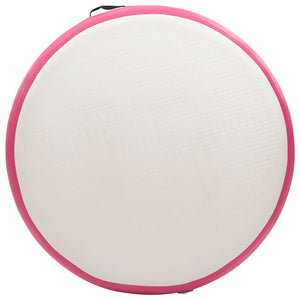 Aufblasbare Gymnastikmatte 100x100 Rosa