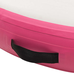 Aufblasbare Gymnastikmatte 100x100 Rosa