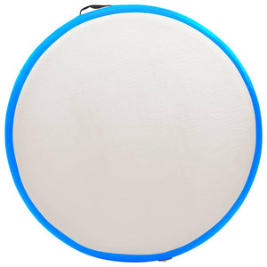 Aufblasbare Gymnastikmatte 100x100x15cm - Blau