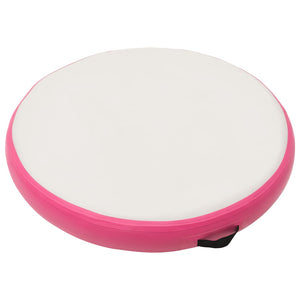Aufblasbare Gymnastikmatte 100x100x20cm Rosa