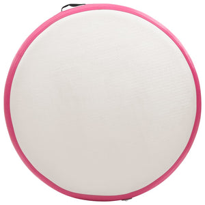 Aufblasbare Gymnastikmatte 100x100x20cm Rosa