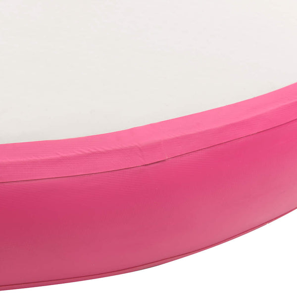 Aufblasbare Gymnastikmatte 100x100x20cm Rosa