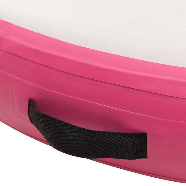 Aufblasbare Gymnastikmatte 100x100x20cm Rosa