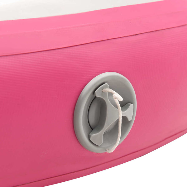 Aufblasbare Gymnastikmatte 100x100x20cm Rosa