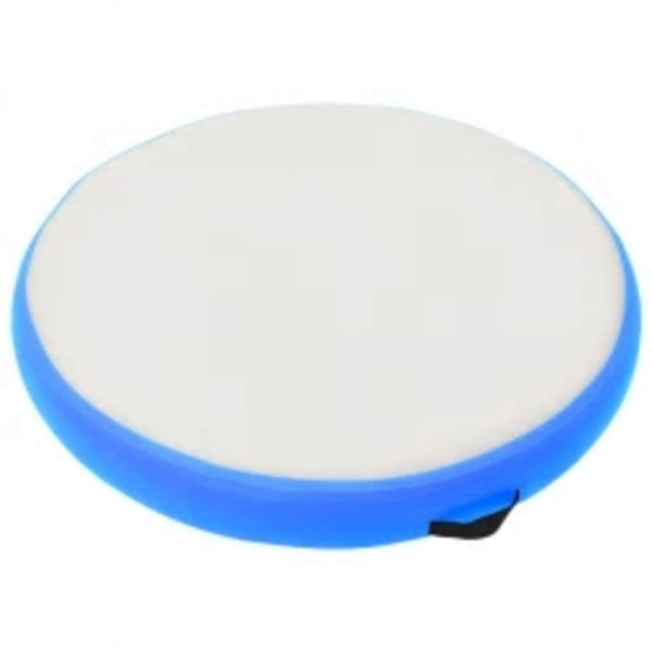 Aufblasbare Gymnastikmatte 100x100x20cm Blau