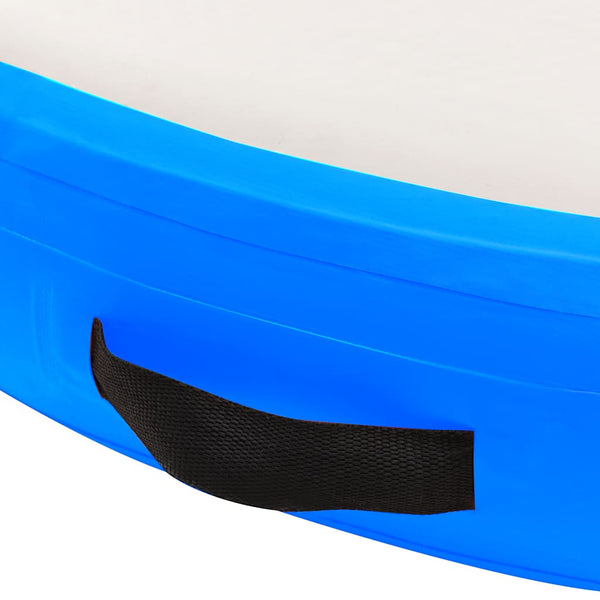 Aufblasbare Gymnastikmatte 100x100x20cm Blau