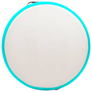 Aufblasbare Gymnastikmatte 100x100x20cm - Grün