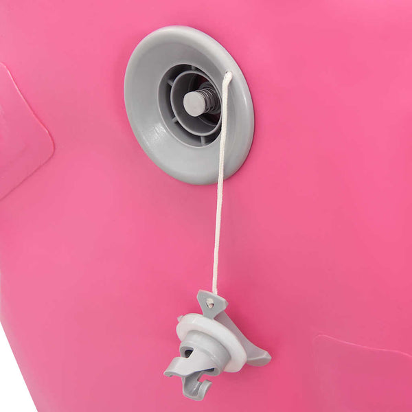 Aufblasbare Gymnastikrolle 100x60 cm Rosa