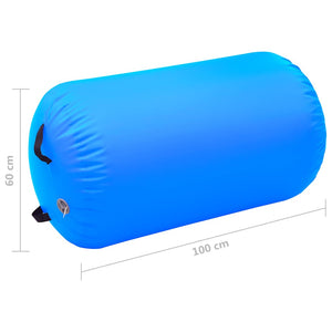 Gymnastik Air Roller - 100x60cm Blau