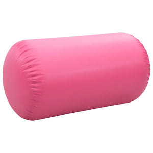 Aufblasbare Gymnastikrolle 120x75 cm Rosa