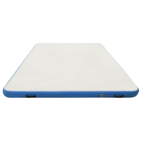 Aufblasbare Schwimminsel 300x300cm - Blau & Weiß
