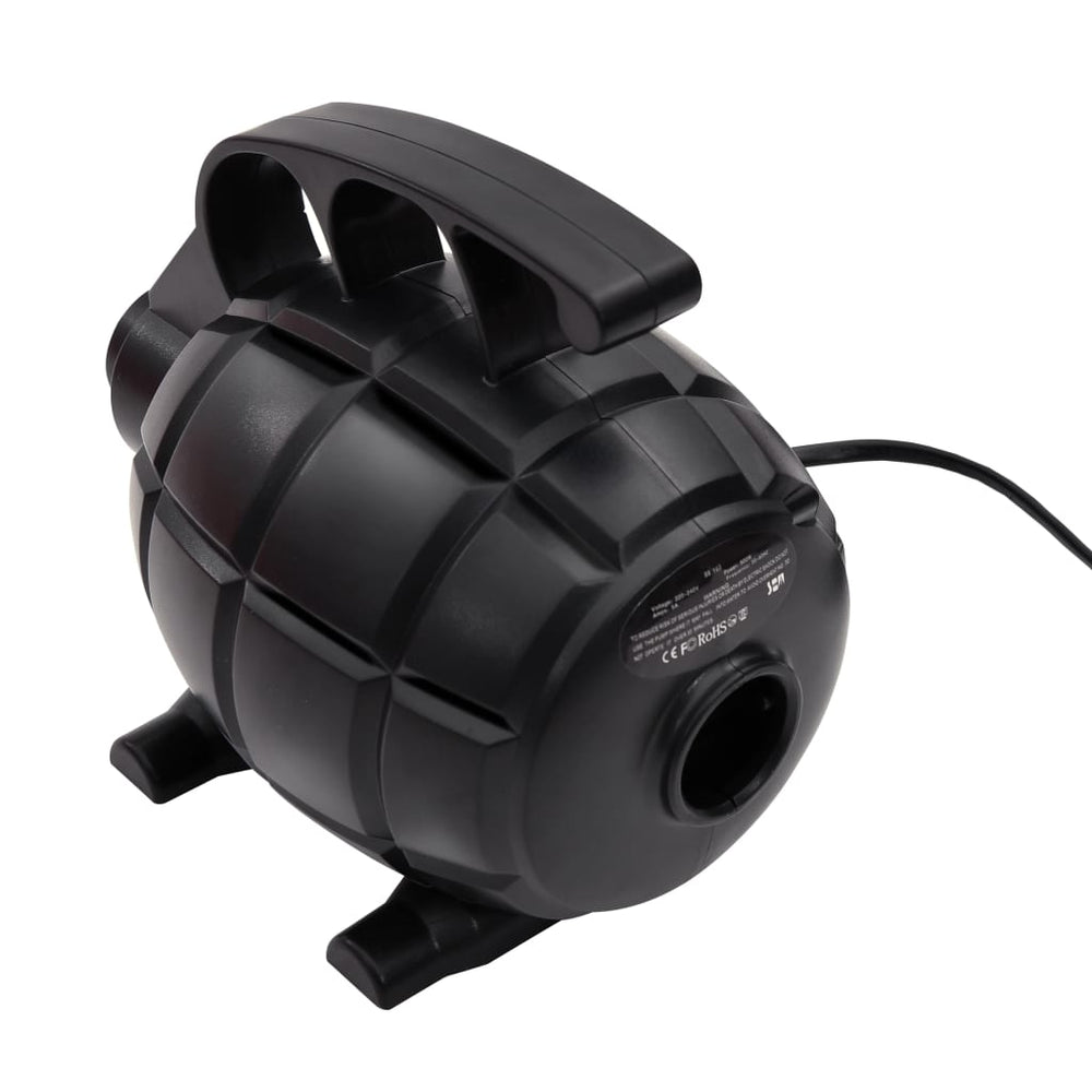 vidaXL Electric Air Pump Black