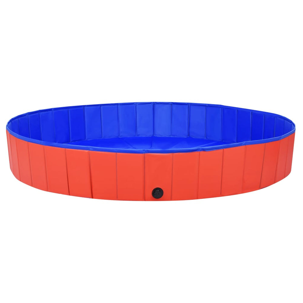 Faltbarer Hunde Pool 200x30 cm - Rot